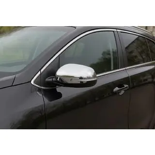 Mirror Covers (2 pcs, Stainless Steel) photo 1