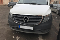 Mercedes Vito/V-class W447 2014- Grille Surround Trim (2 pcs, Stainless Steel) photo 3