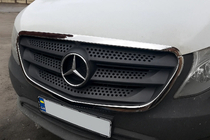 Mercedes Vito/V-class W447 2014- Grille Surround Trim (2 pcs, Stainless Steel) photo 5