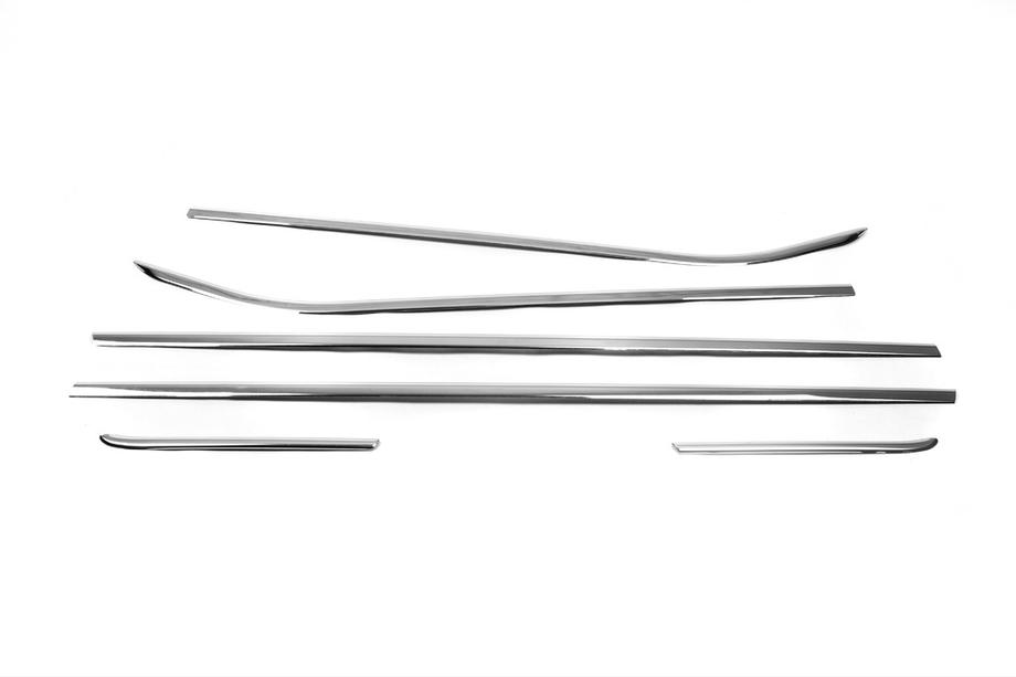 Opel Corsa E 2015-2019 Window Trim (6 pcs, Stainless Steel) Photo 3