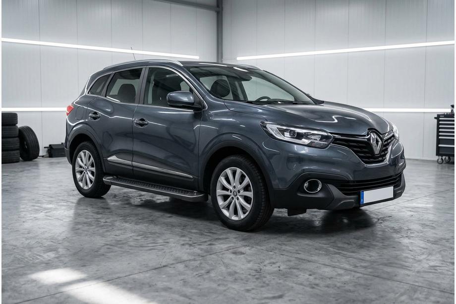 Renault Kadjar 2015-2022 Side Steps Allmond Black (2 pcs, Aluminum) Image