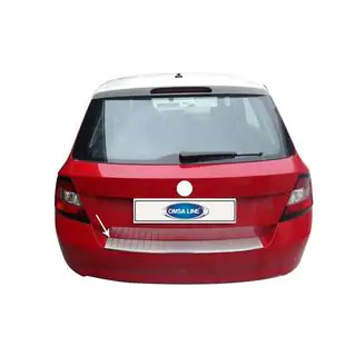 Rear bumper protector stainless steel photo 1