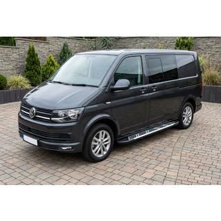 Side Steps Sunrise (2 pcs, Aluminum) Volkswagen T6 2015-2024 photo 1