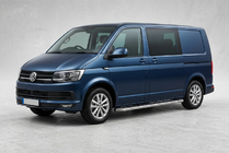 Volkswagen T6 2015-2024 Side Steps Maydos V1 (2 pcs, stainless steel) photo 1