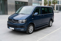Volkswagen T6 2015-2024 Side Steps Bosphorus Black (2 pcs, Aluminum) photo 1