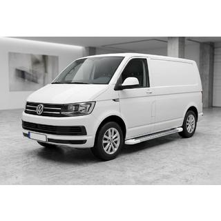 Side Steps Allmond White (2 pcs, Aluminum) Volkswagen T6 2015-2024 photo 1
