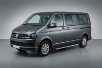 Volkswagen T6 2015-2024 Side Steps Maya (2 pcs, Aluminum) photo 1