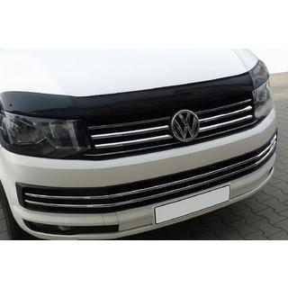 Bumper Grille Trim Covers 2015-2019 (6 pcs, Stainless Steel)
