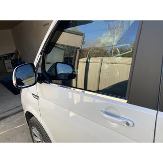 Window Trim (2 pcs, Stainless Steel) Volkswagen T6 2015-2024 photo 1