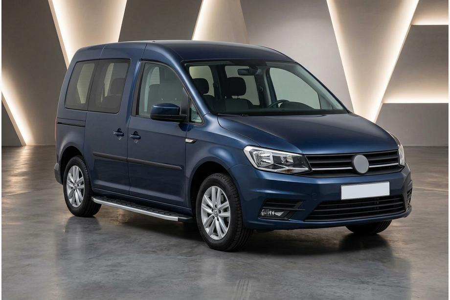 Volkswagen Caddy 2015-2020 Side Steps Fullmond (2 pcs, Aluminum) Image