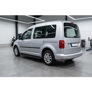 Side Steps Tayga Black (2 pcs, Aluminum) Volkswagen Caddy 2015-2020 photo 1