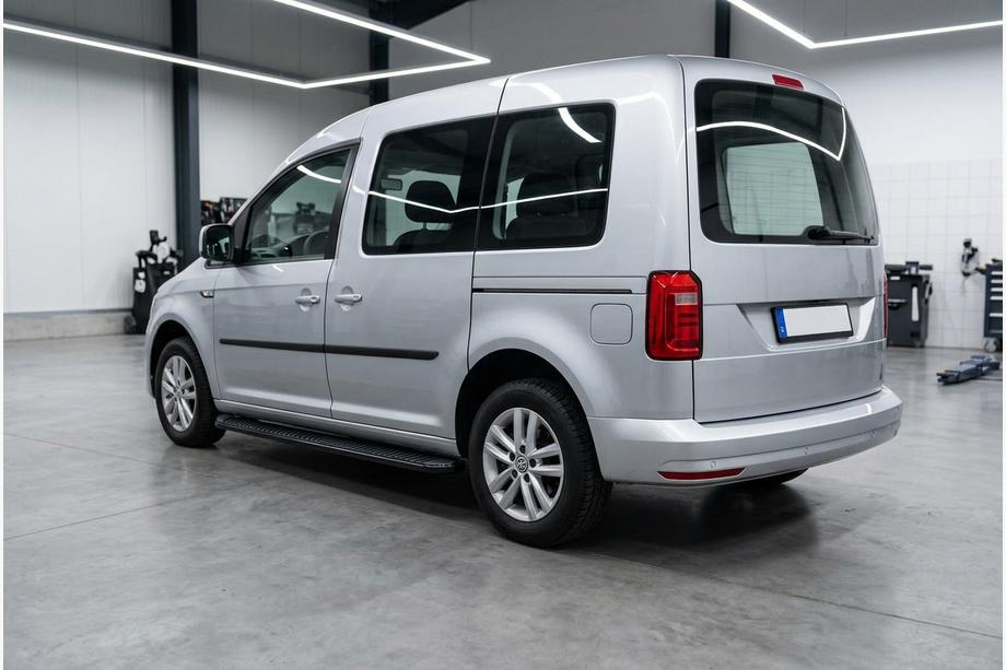 Volkswagen Caddy 2015-2020 Side Steps Tayga Black (2 pcs, Aluminum) Photo 1