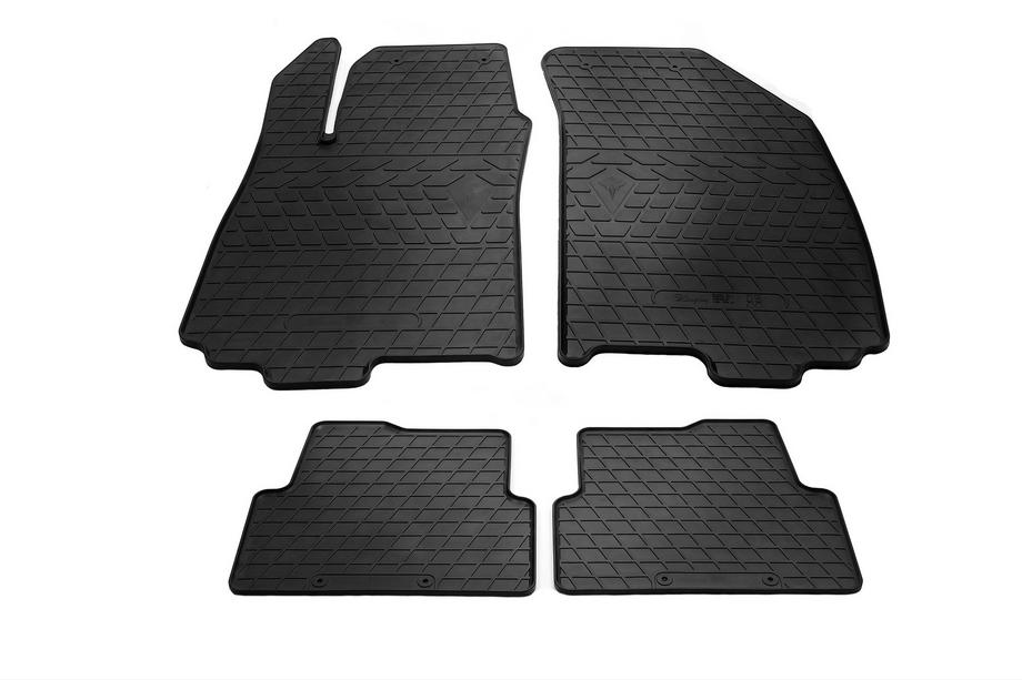 Chevrolet Aveo T300 2011-2020 Rubber Floor Mats (4 pcs, Stingray) Image