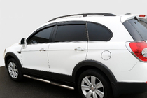 Chevrolet Captiva 2006-2019 Side Bars (2 pcs, Stainless Steel) photo 2
