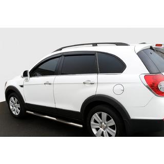 Side Bars (2 pcs, Stainless Steel) Chevrolet Captiva 2006-2019 photo 2