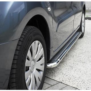 Premium Side Steps (2 pcs, Stainless Steel) Citroen Berlingo 1996-2008 photo 1