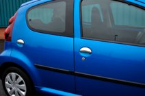 Citroen C-1 2005-2014 Stainless Steel Door Handle Covers 2 pcs, Carmos - Turkish Steel photo 2
