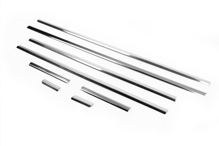 Citroen C-4 2004-2010 Stainless Steel Window Trim Hatchback, Carmos - Turkish Steel Photo 3