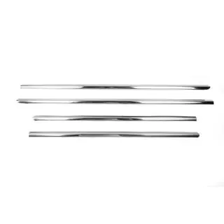 Window lower trim stainless steel (4 pcs) Mercedes E-class W210 1995-2002 photo 2