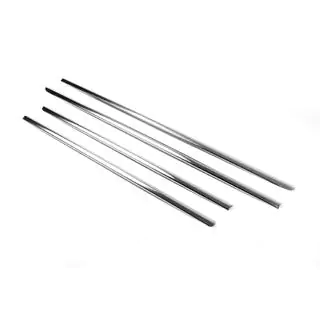 Window lower trim stainless steel (4 pcs) Mercedes E-class W210 1995-2002 photo 4