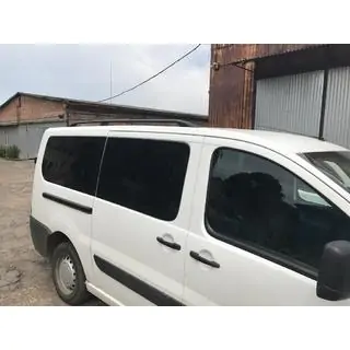 Black Roof Rails Citroen Jumpy 2007–2017 photo 2