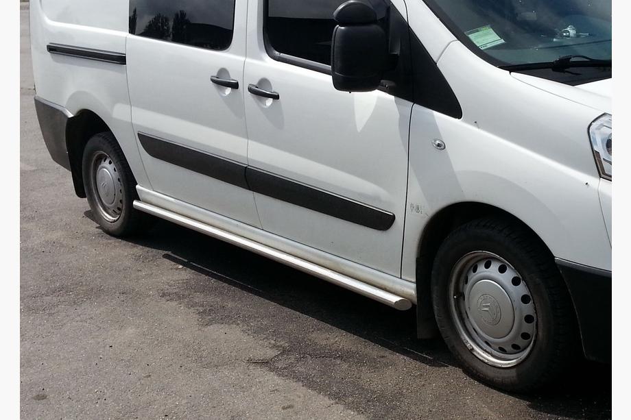 Citroen Jumpy 2007–2017 Side Bars (2 pcs, Stainless Steel) Ø60, long wheelbase Photo 2