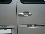Volkswagen LT 1995-2006 Chrome Door Handle Covers (4 pcs, Stainless Steel) Carmos - Turkish Stainless Steel photo 7
