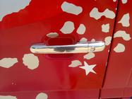 Volkswagen LT 1995-2006 Chrome Door Handle Covers (4 pcs, Stainless Steel) Carmos - Turkish Stainless Steel photo 5