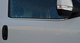 Opel Combo 2012-2018 Window Trim Stainless Steel photo 6