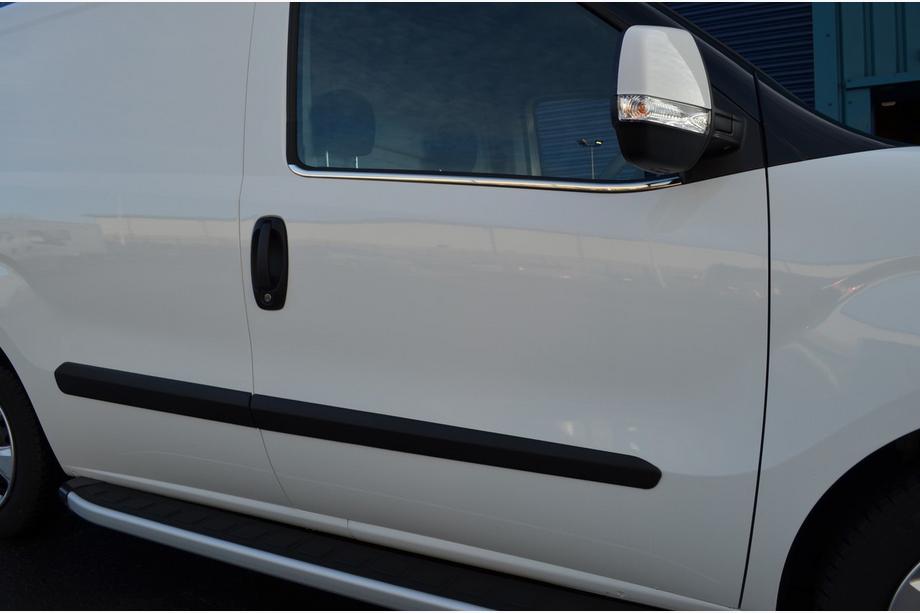 Opel Combo 2012-2018 Window Trim Stainless Steel 4 pcs, OmsaLine - Italian Stainless Steel Photo 3