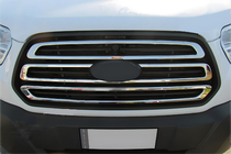 Ford Transit 2014- Chrome Grille Surround Trim (2014-2018, 2 pcs, Stainless Steel) Carmos - Turkish Stainless Steel photo 4