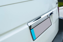 Volkswagen T4 Caravelle/Multivan 1990–2003 Stainless steel trim above license plate photo 1