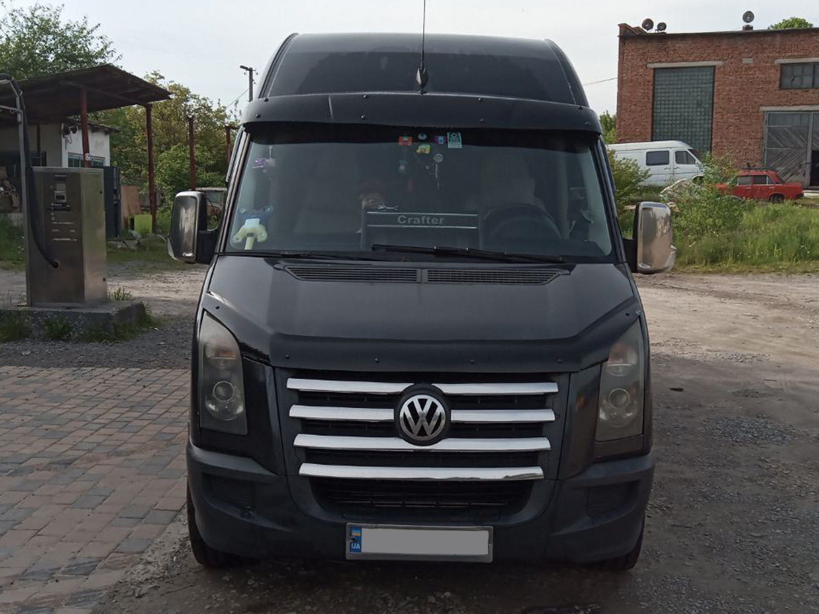 Listes Chromées Pour Calandre VW CRAFTER 2006-2011 – Acier Inoxydable 304, Adhésif 3M – Garniture Décorative Avant – Finition Brillante - 4