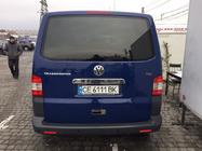 Volkswagen T5 Caravelle 2004-2010 Stainless steel trim above license plate on tailgate photo 2