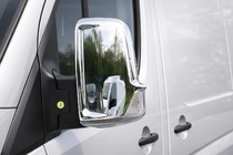 Volkswagen Crafter 2006-2016 Chrome Mirror Covers (2 pcs) photo 11