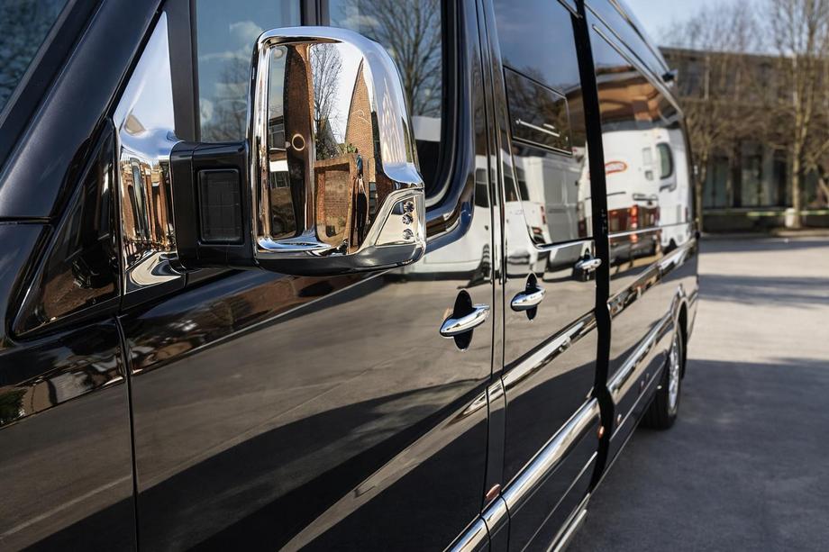 Volkswagen Crafter 2006-2016 Chrome Mirror Covers (2 pcs) Image