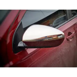 Mirror Covers (2 pcs, Stainless Steel) photo 3