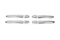 Hyundai Accent 2006-2010 Chrome Door Handle Covers (4 pcs) OmsaLine - Italian Stainless Steel photo 2