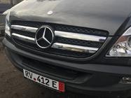 Mercedes Sprinter W906 2006–2018 Chrome Grille Covers (2006-2013, Stainless Steel) photo 7