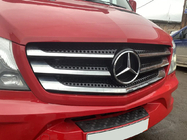 Mercedes Sprinter W906 2006–2018 Chrome Grille Covers (2013↗, Stainless Steel) OmsaLine - Italian Stainless Steel photo 6
