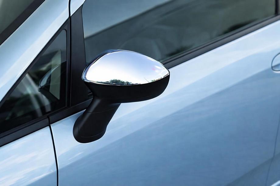 Fiat Punto Grande/EVO 2006-2018 Mirror Covers (2 pcs, Stainless Steel) OmsaLine - Italian Stainless Steel Image