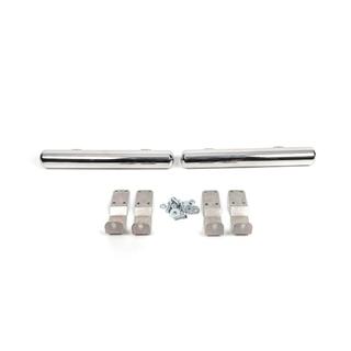 Side pipes behind rear wheel (2 pcs, stainless steel) photo 1