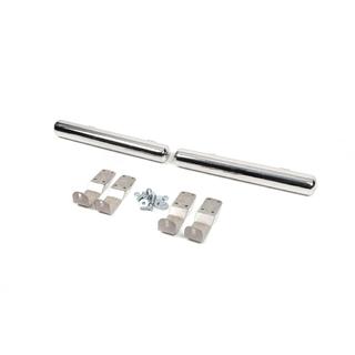 Side pipes behind rear wheel (2 pcs, stainless steel) photo 2