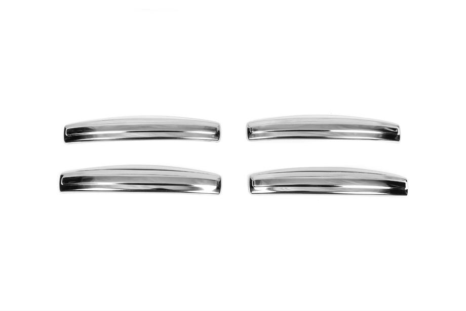 Renault Duster 2008–2017 Chrome Door Handle Covers (4 pcs, Stainless Steel) OmsaLine - Italian Stainless Steel Photo 14