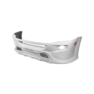 Front bumper lip 2012↗ (Sport-3, paintable) photo 1