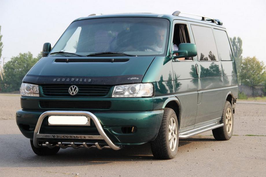 Volkswagen T4 Caravelle/Multivan 1990–2003 Bull Bar WT003 60mm Stainless Steel 51mm, with lettering Photo 4