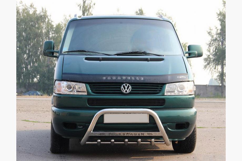 Volkswagen T4 Caravelle/Multivan 1990–2003 Bull Bar WT003 60mm Stainless Steel 51mm, with lettering Photo 5