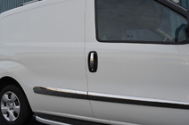 Citroen Nemo 2007-2017 Chrome Door Handle Covers (4 pcs, Stainless Steel) photo 9