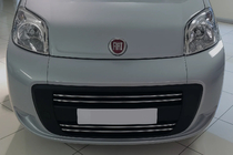 Citroen Nemo 2007-2017 Front Grille Trim (4 pcs, Stainless Steel) OmsaLine - Italian Stainless Steel photo 1