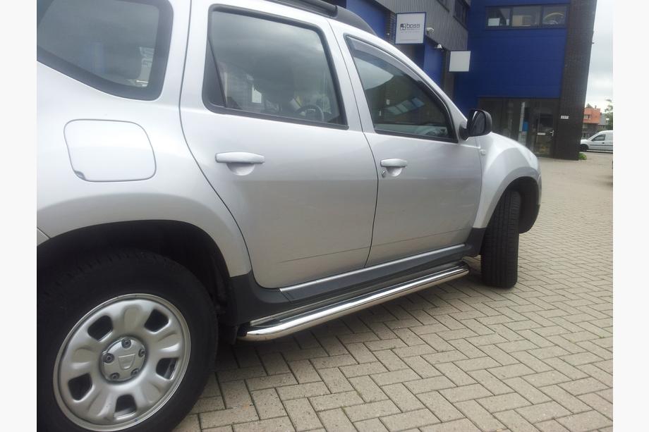 Dacia Duster 2008-2018 Premium Side Steps (2 pcs, Stainless Steel) Image